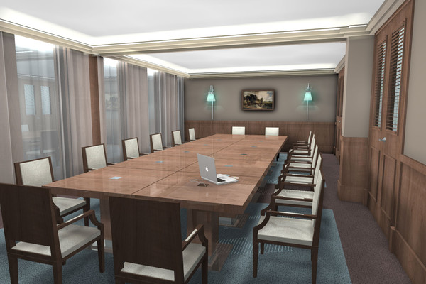 interior design conference 3d model - Interior design/Office/Conference by studiorender